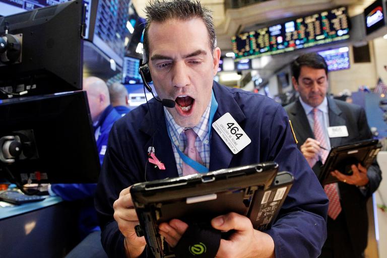 Popoln polom na Wall Streetu #video