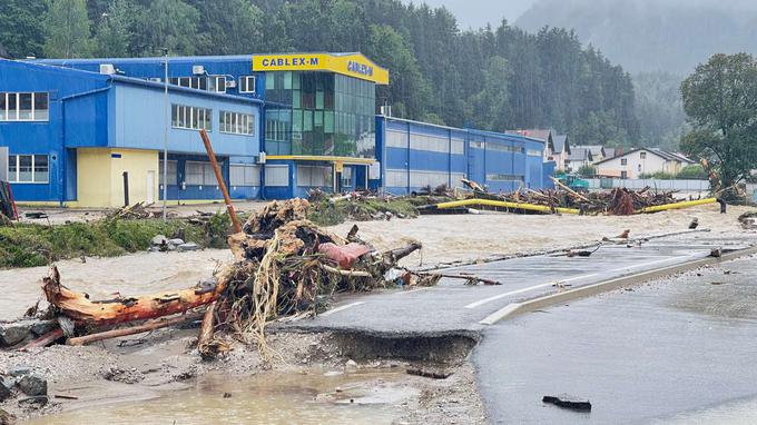 30 mio. € kreditov za odpravo škode v poplavah