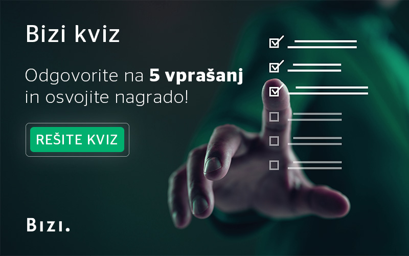 BIZI KVIZ: Odgovorite na pet vprašanj in osvojite nagrado!