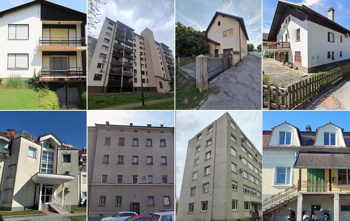 Pregled oktobrskih dražb: od hiše za 28 tisoč do stanovanj v Ljubljani #foto