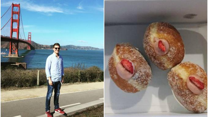 Podkupil jih je s krofi, da je prišel na razgovor