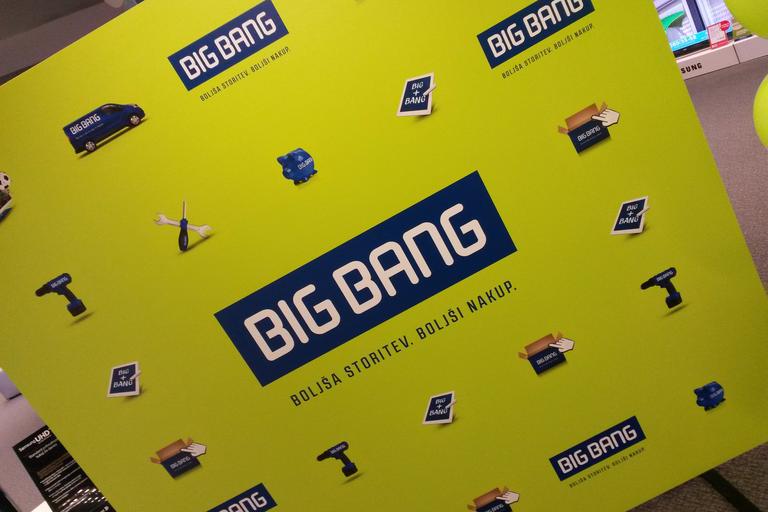 Naprodaj družba Big Bang