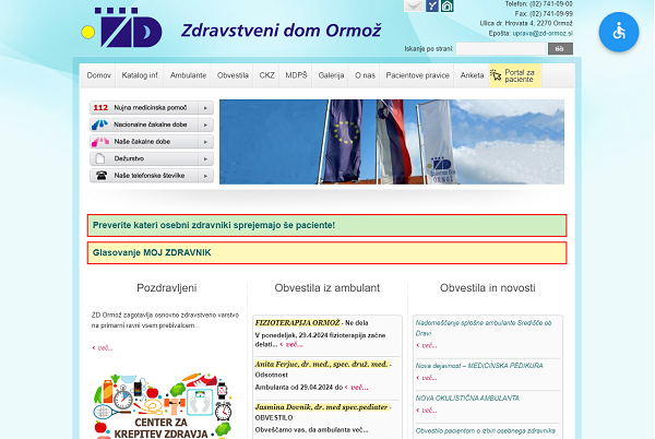 Obišči  http://www.zd-ormoz.si