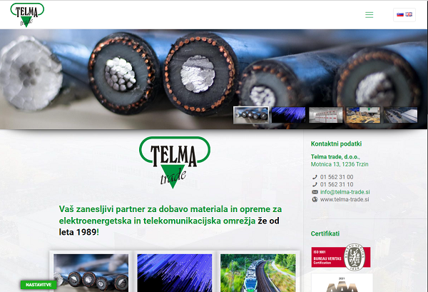 Obišči  https://www.telma-trade.si