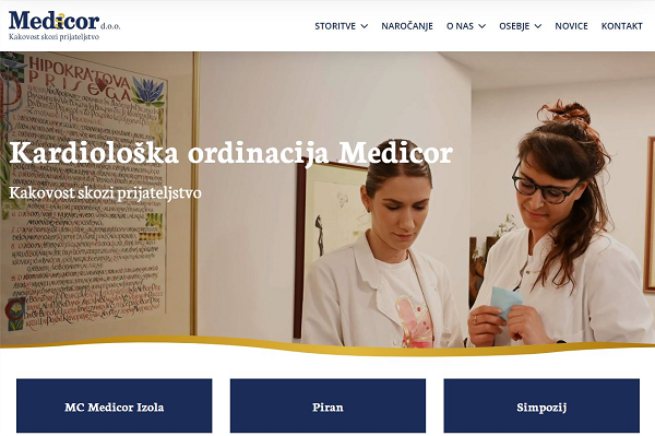 Obišči  https://medicor.si