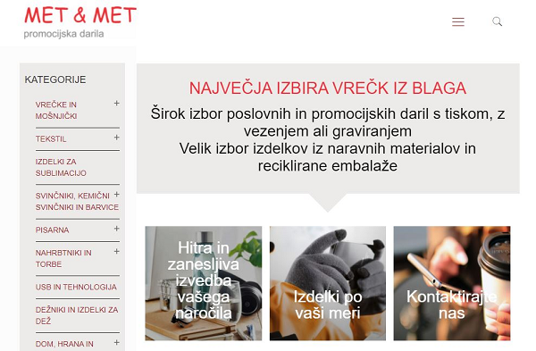 Obišči  https://www.met-met.si