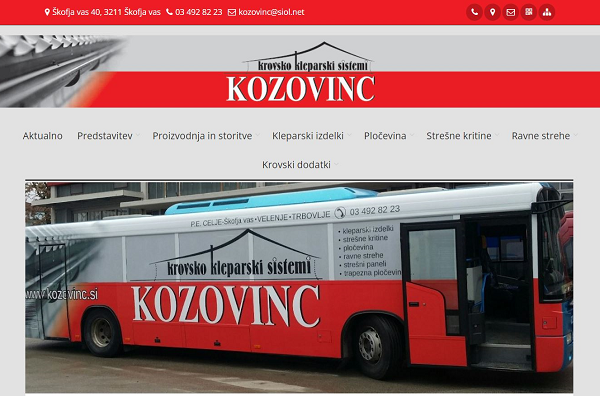 Obišči  https://www.kozovinc.si
