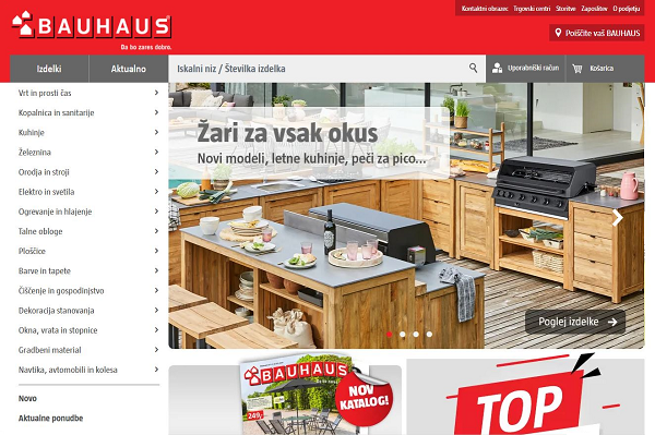 Obišči  https://www.bauhaus.si