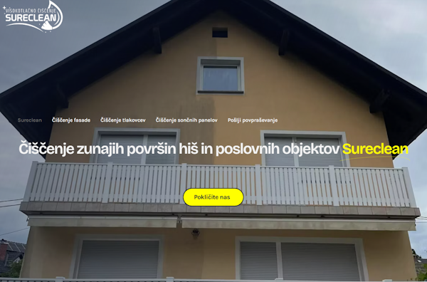 Obišči  https://sureclean.si