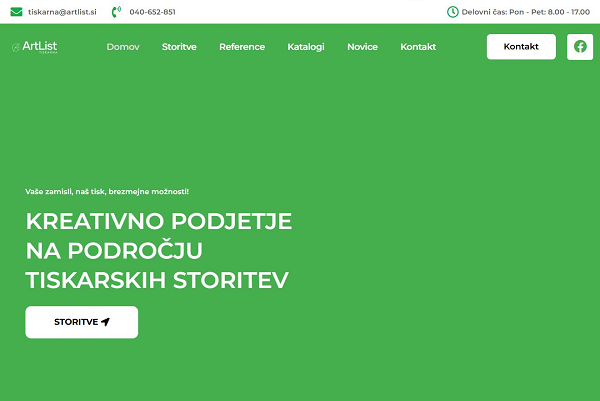 Obišči  https://www.artlist.si